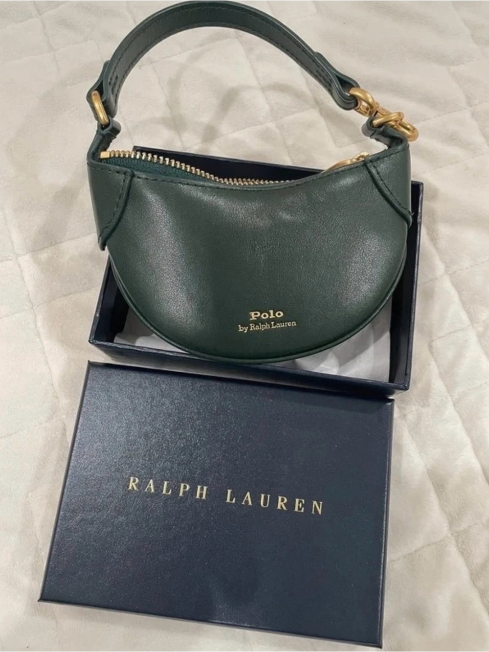 Polo by Ralph Lauren Polo ID Leather Card Case, NWT